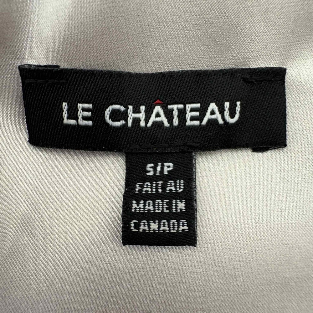 Le Chateau Silver and Gray Dress -Sm - Picture 5 of 6